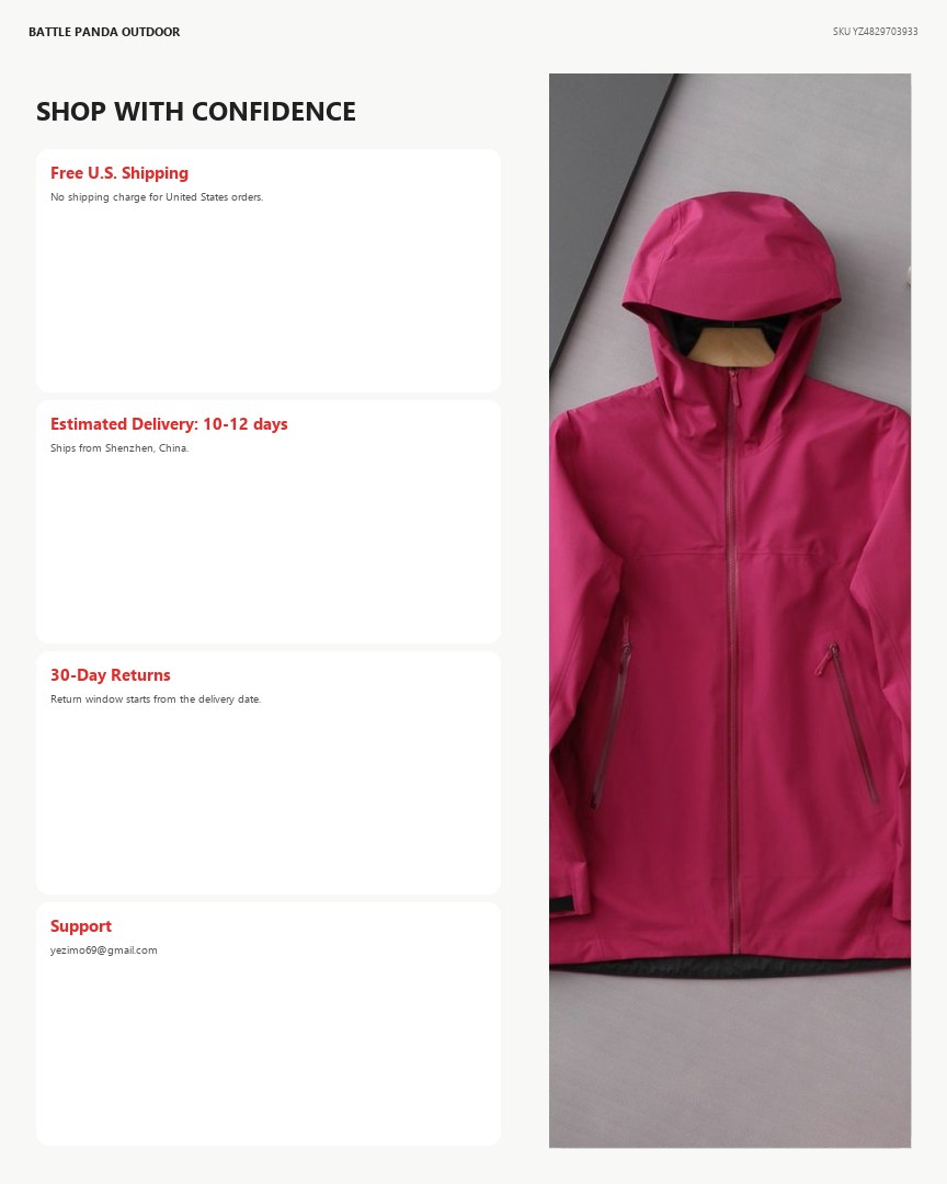 N-Series Beta JK Lightweight Waterproof Shell Jacket detail