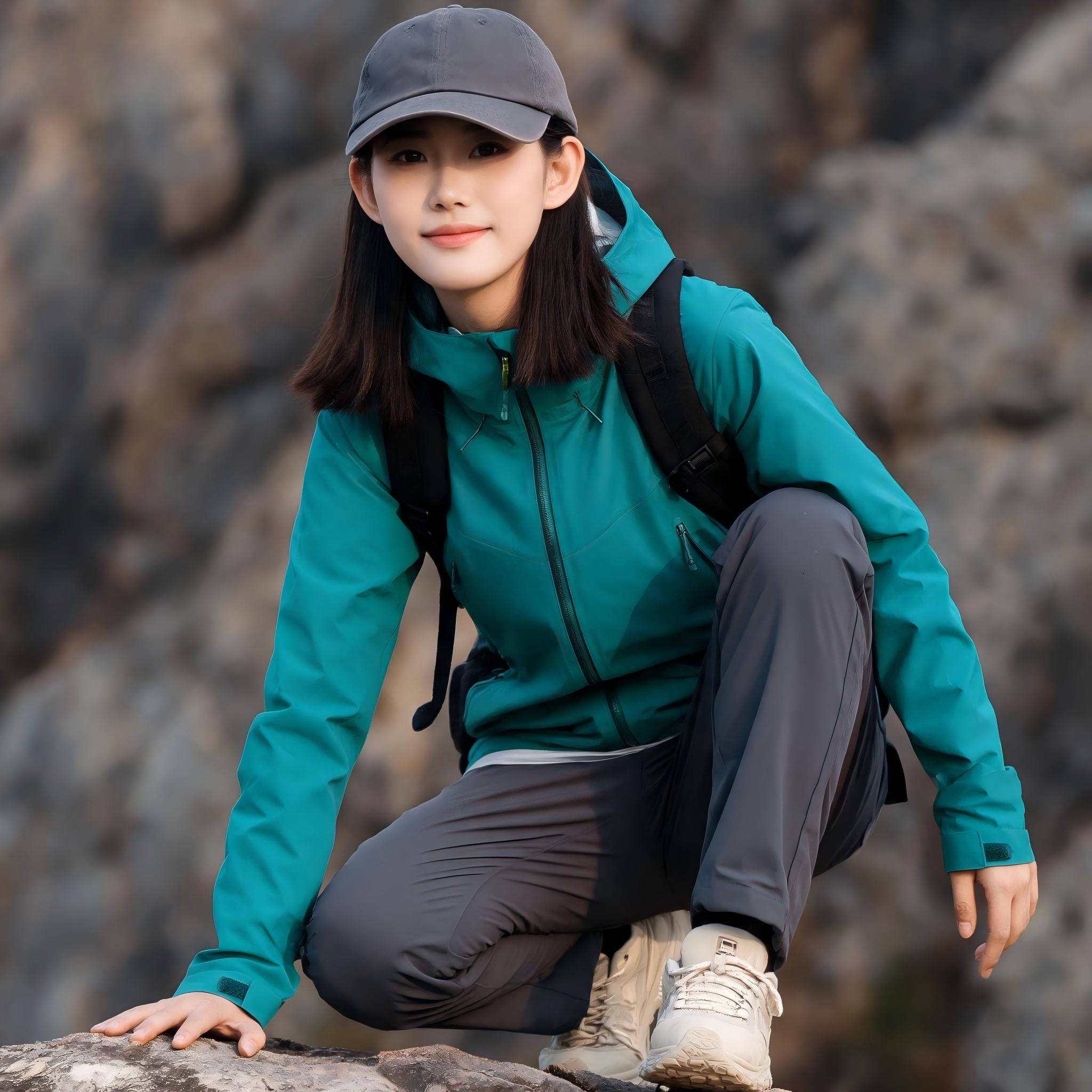 Stone 3-Layer Seam-Sealed Waterproof Jacket
