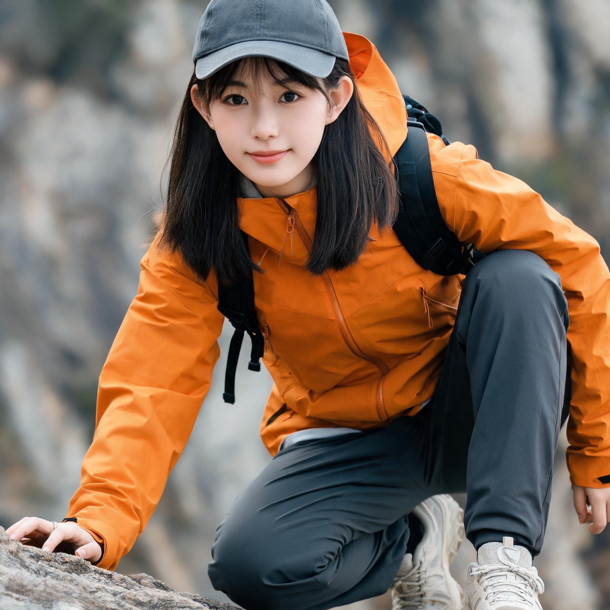 Stone 3-Layer Seam-Sealed Waterproof Jacket
