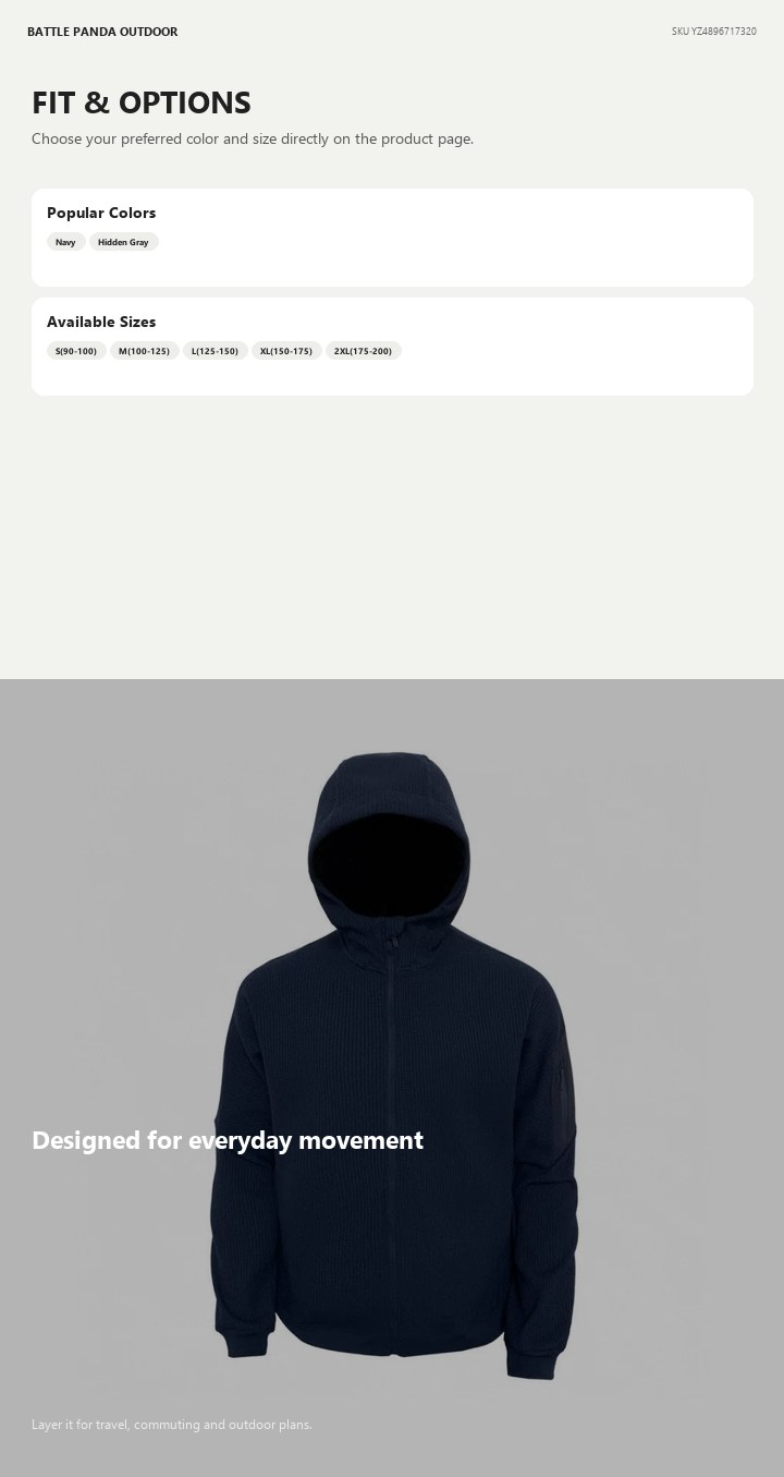 N-Series Waffle-Fleece Insulated Jacket detail