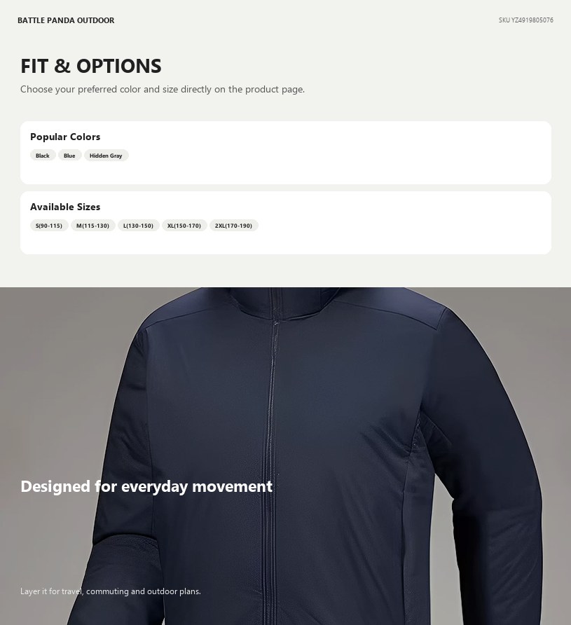 N-Series Thermal Hooded Insulated Jacket detail