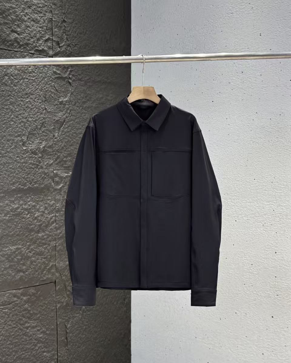 N-Series Men's Collared Business Shirt Jacket