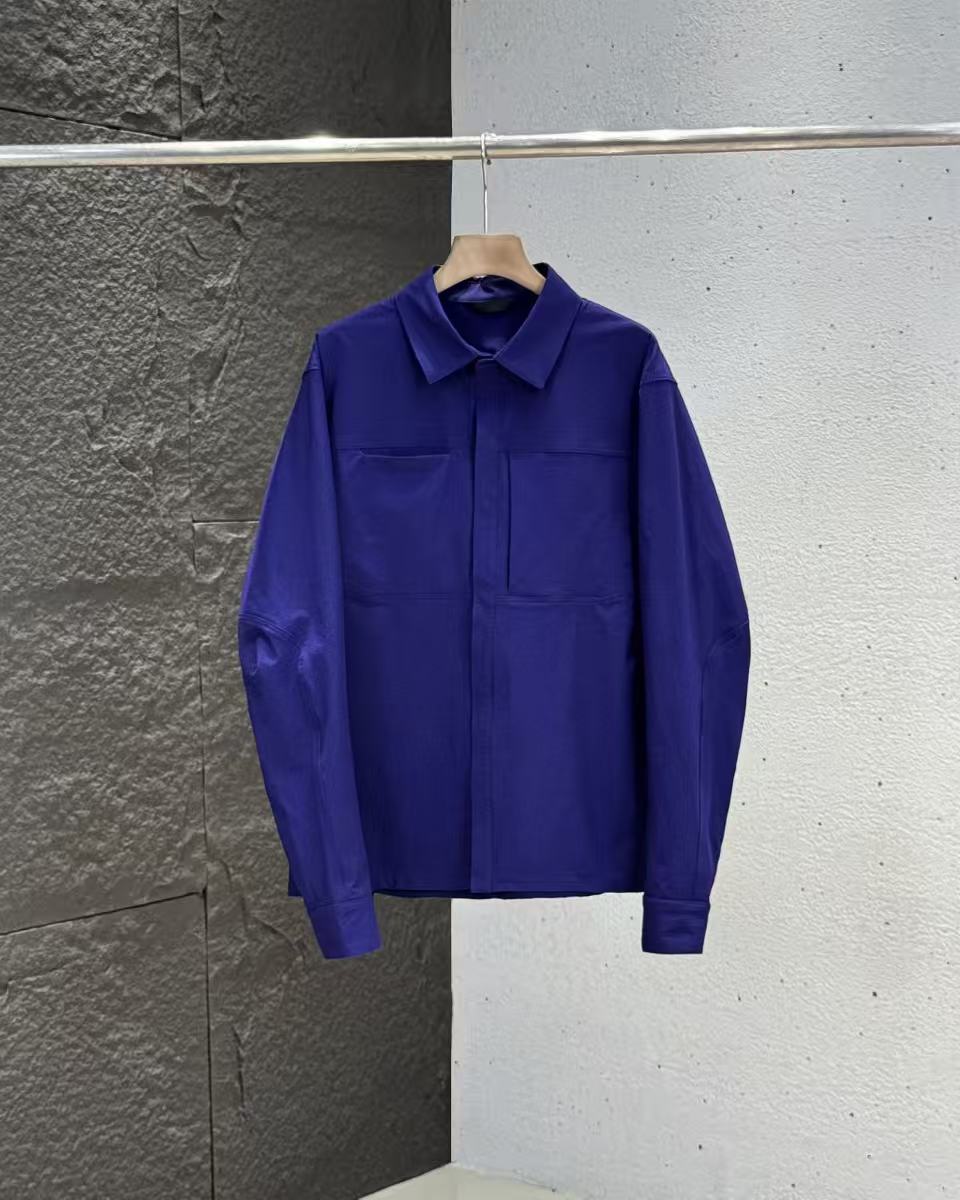 N-Series Men's Collared Business Shirt Jacket