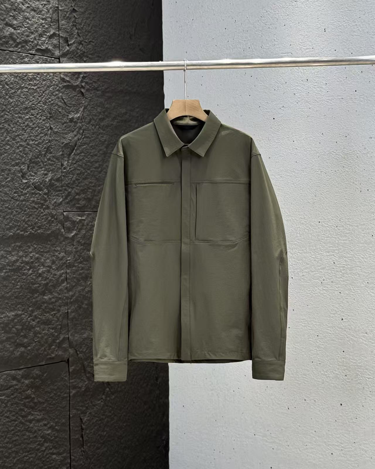 N-Series Men's Collared Business Shirt Jacket