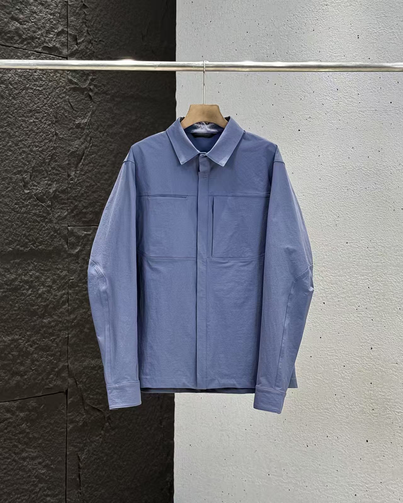 N-Series Men's Collared Business Shirt Jacket