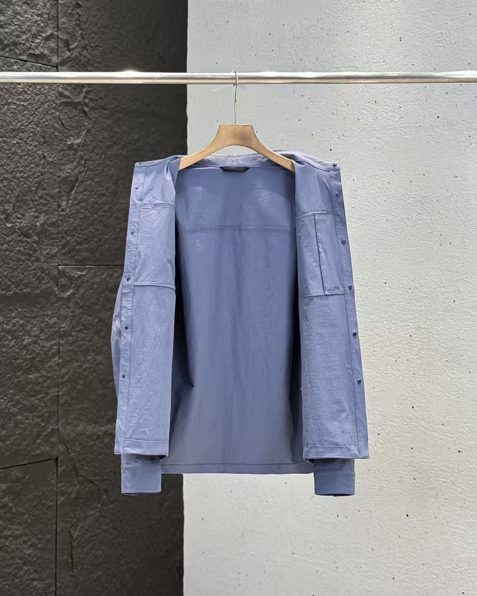 N-Series Men's Collared Business Shirt Jacket