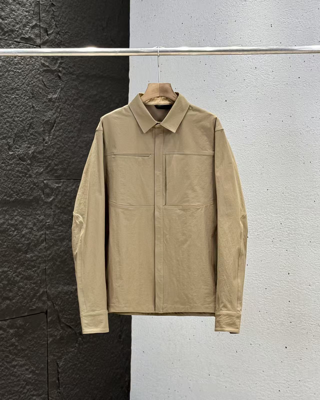 N-Series Men's Collared Business Shirt Jacket