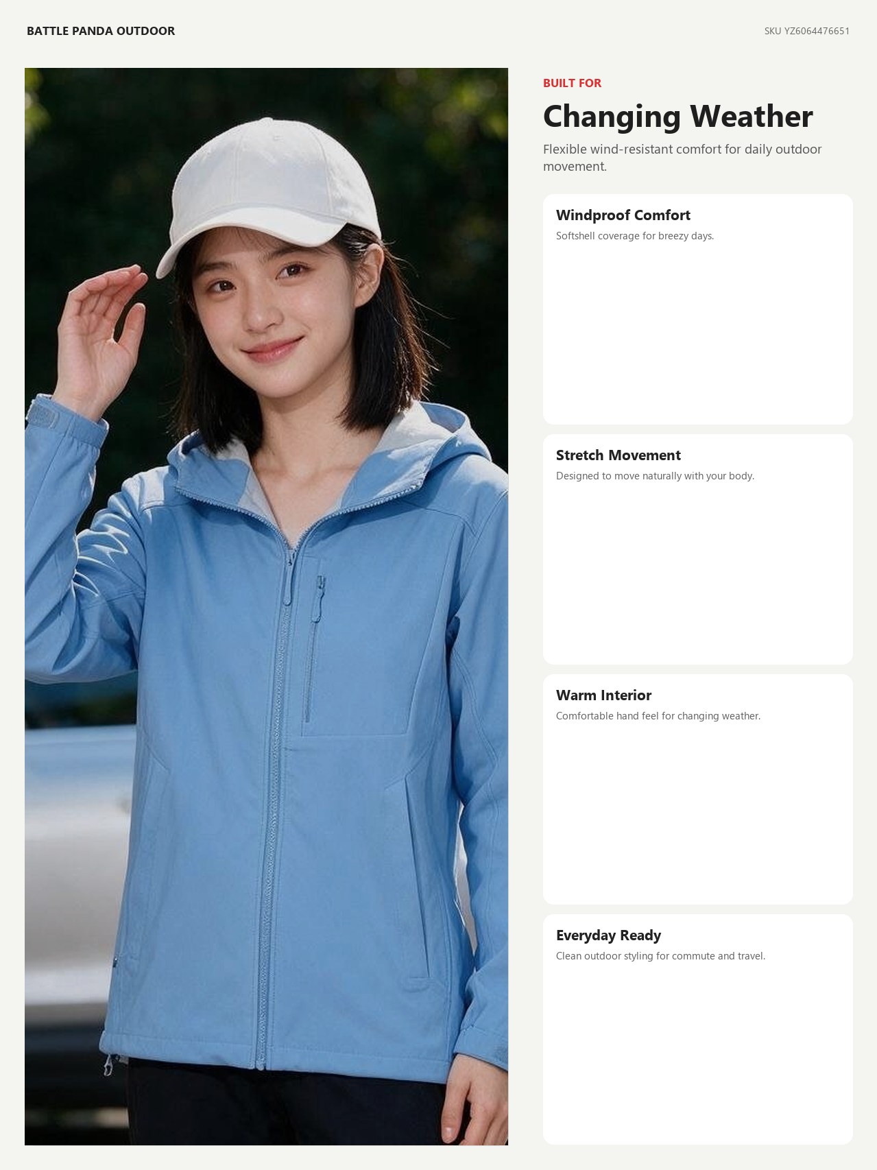 N-Series Women's Gamma Windproof Softshell Jacket detail