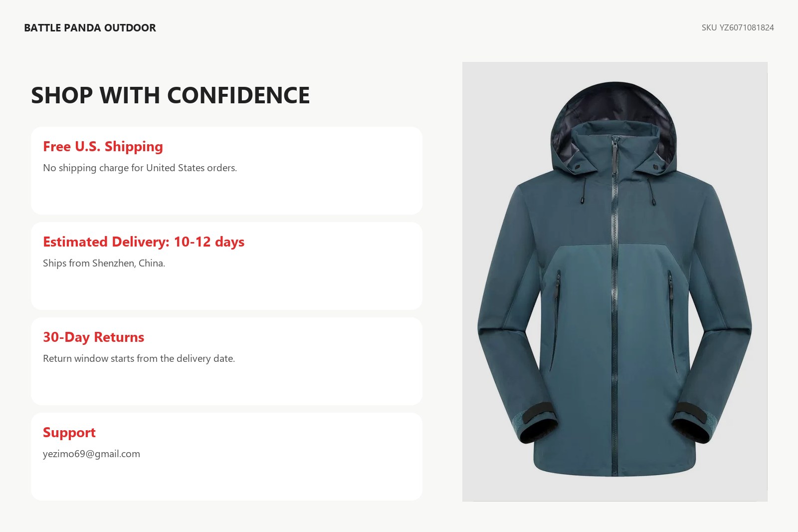 N-Series Beta AR Breathable Waterproof Shell Jacket detail