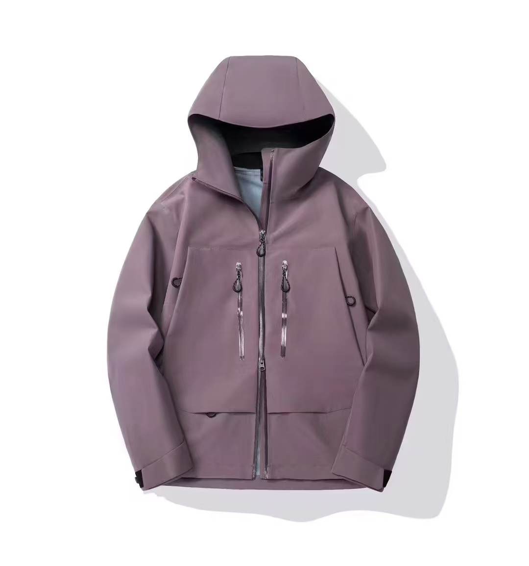 Seam-Sealed Waterproof Outdoor Shell Jacket