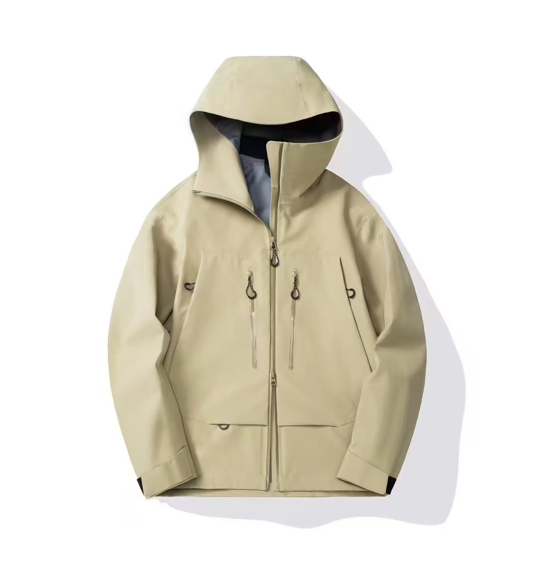 Seam-Sealed Waterproof Outdoor Shell Jacket