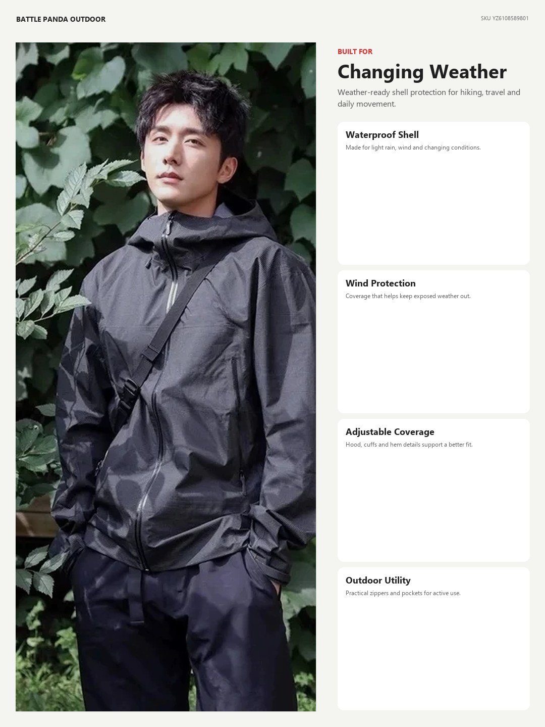 N-Series Future Shell Waterproof Hard-Shell Jacket detail