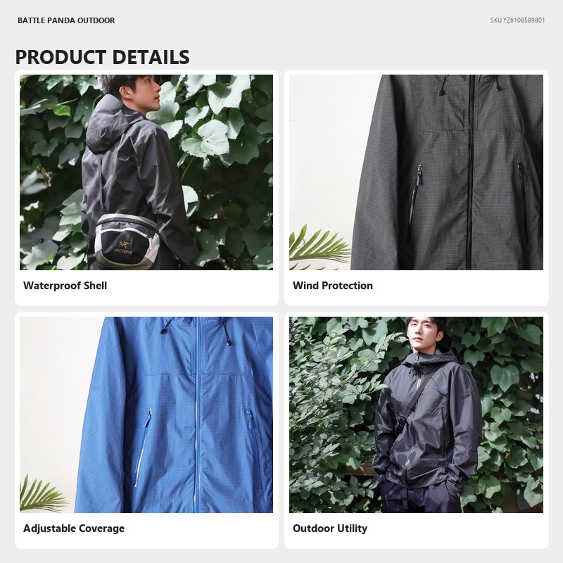 N-Series Future Shell Waterproof Hard-Shell Jacket detail