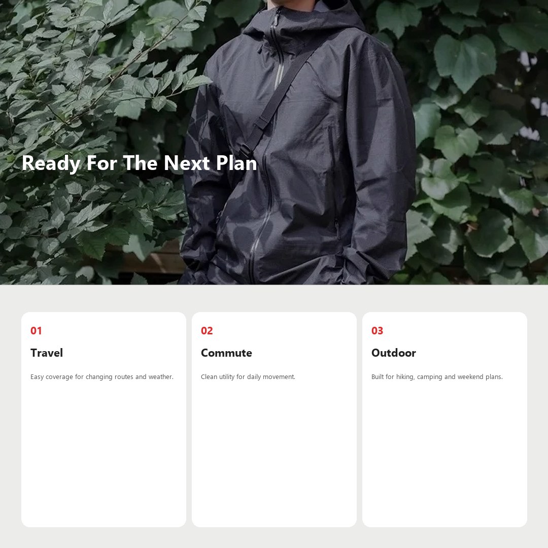 N-Series Future Shell Waterproof Hard-Shell Jacket detail