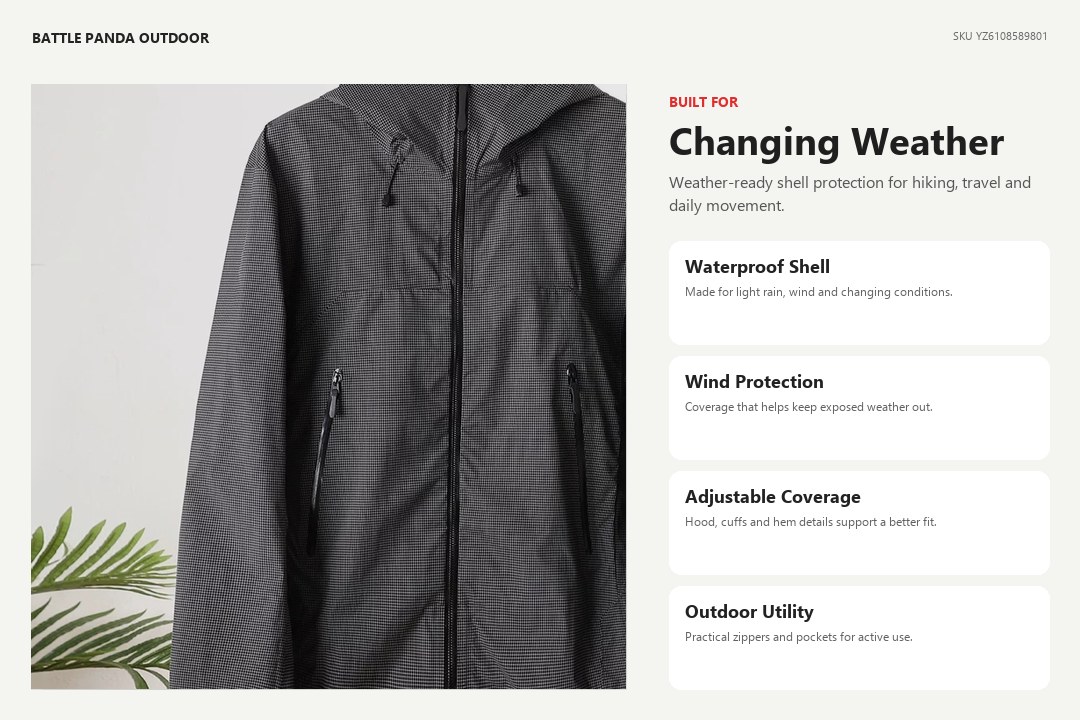 N-Series Future Shell Waterproof Hard-Shell Jacket detail