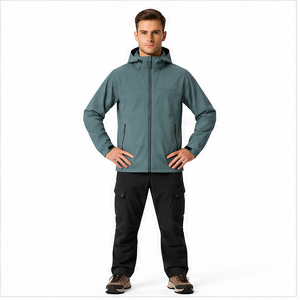 Stone M8 Stand-Collar Softshell Jacket - detail 01 scene1 front