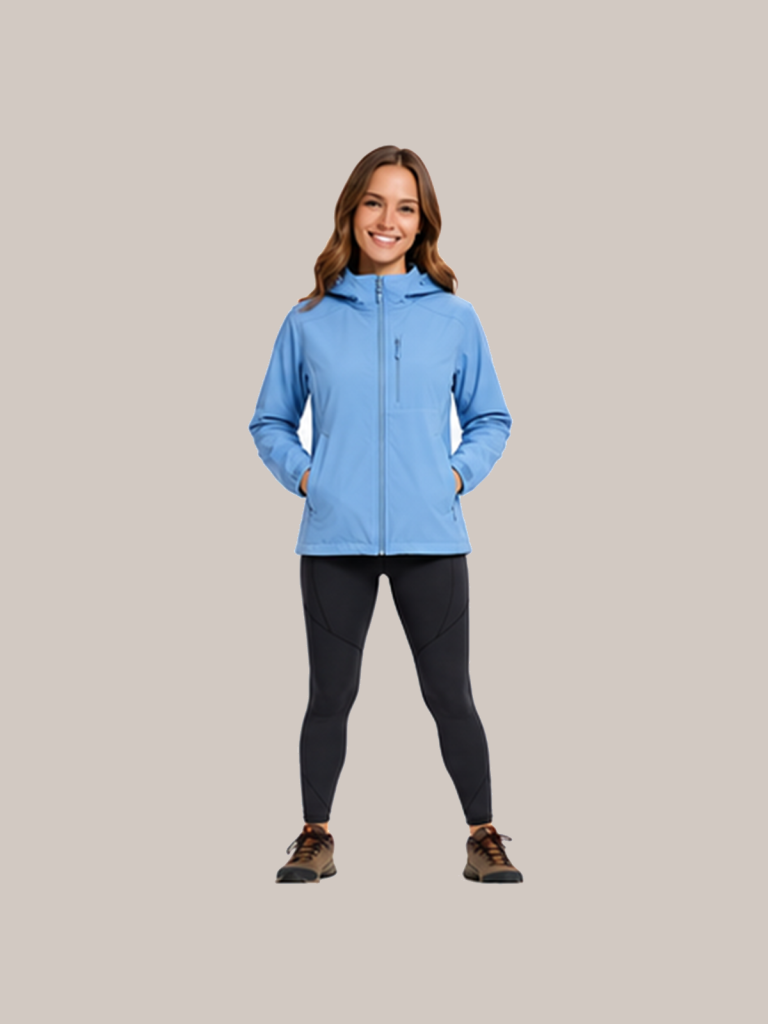 N-Series Women's Gamma Windproof Softshell Jacket - detail 01 scene1 front