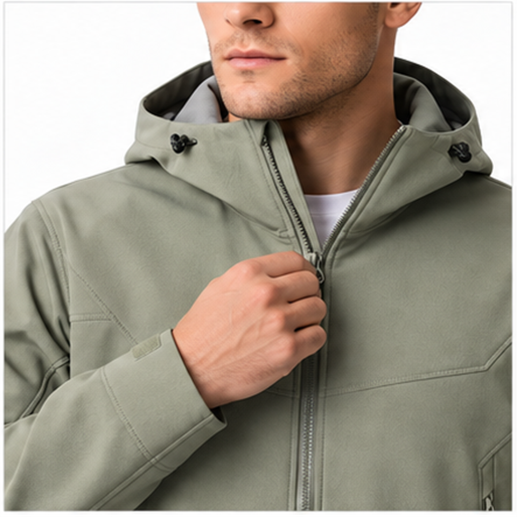 N-Series Gamma Hoody Men's Softshell Jacket - detail 01 scene6 detail