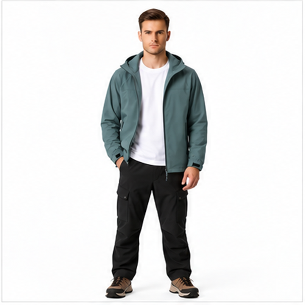 Stone M8 Stand-Collar Softshell Jacket - detail 02 scene3 open