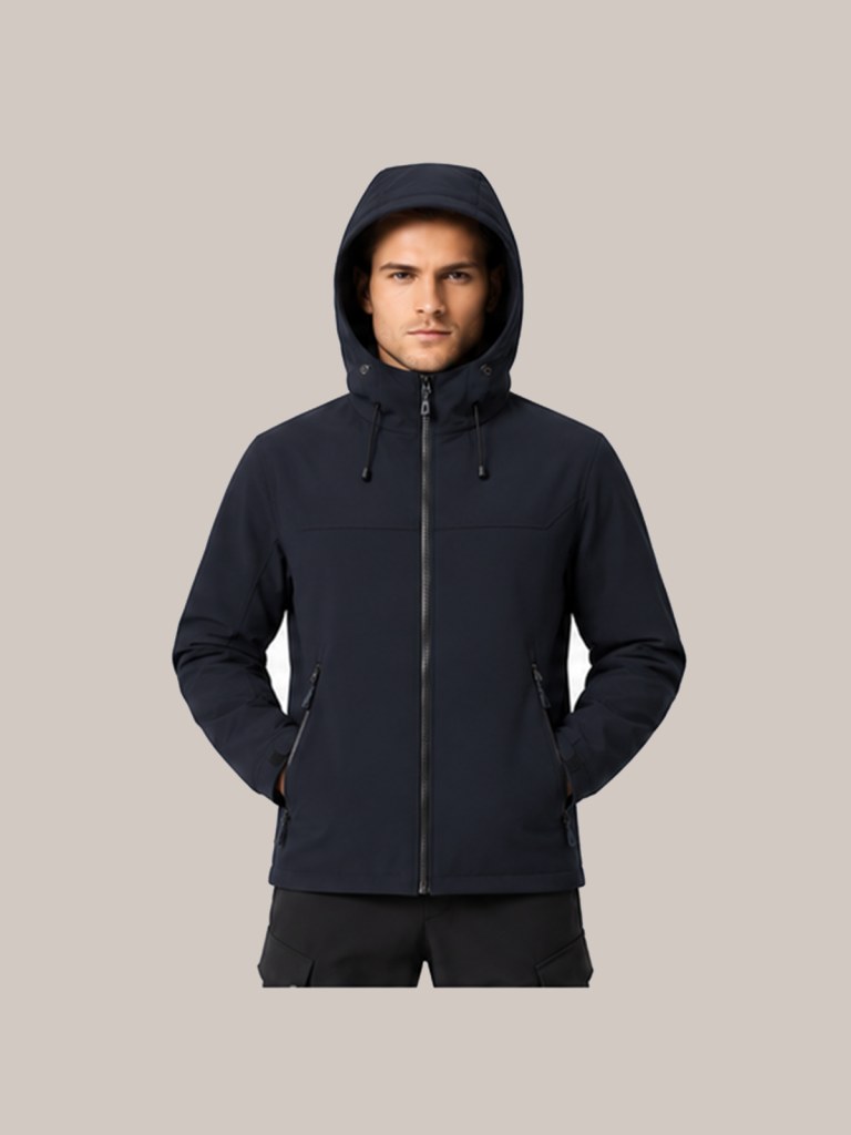 Stone M8 Hooded Softshell Outdoor Jacket - detail 02 scene3 open