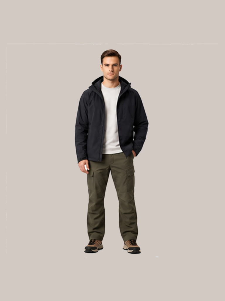 N-Series Business Windproof Jacket - detail 02 scene3 open