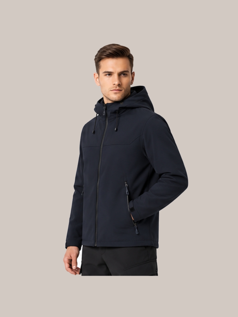 Stone M8 Hooded Softshell Outdoor Jacket - detail 03 scene2 function