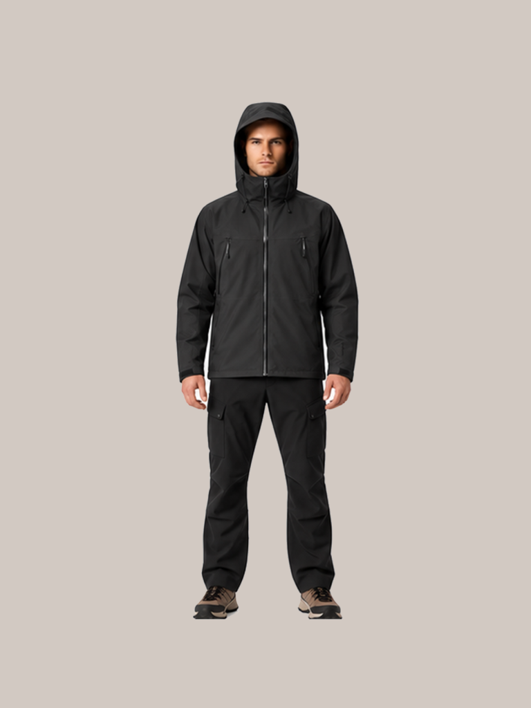 N-Series Military 2.2 Waterproof Shell Jacket - detail 03 scene2 function