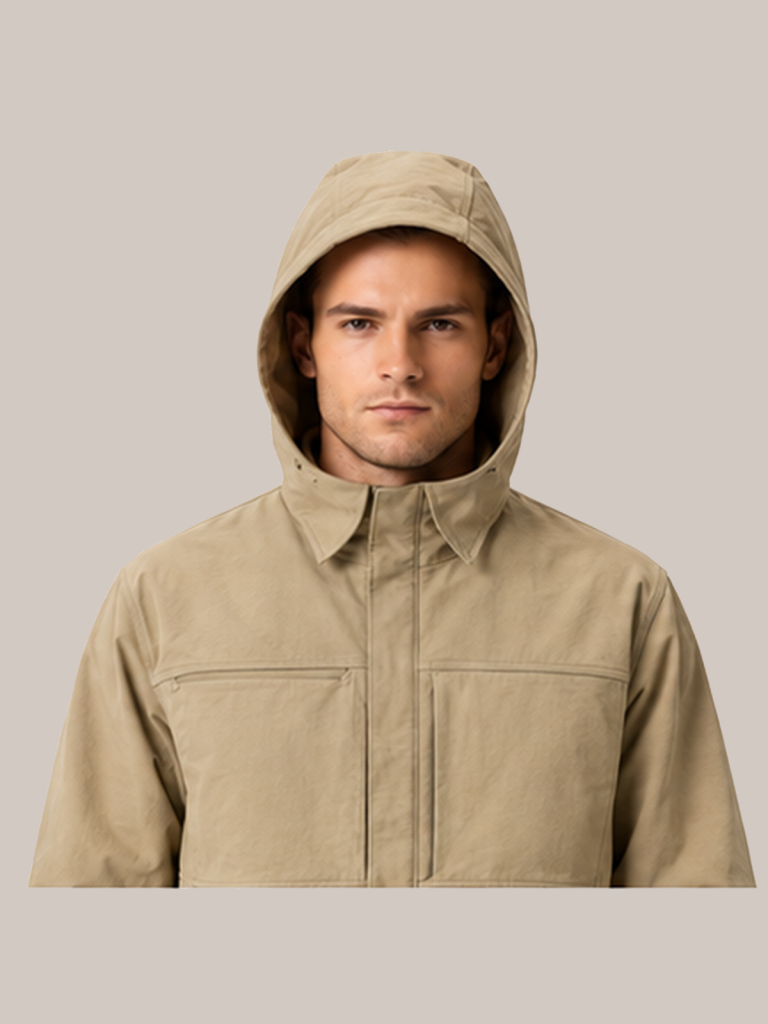 N-Series Men's Collared Business Shirt Jacket - detail 03 scene2 function