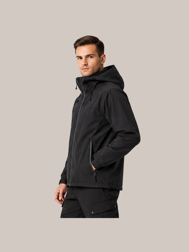 N-Series LW Outdoor Hard-Shell Waterproof Jacket - detail 04 scene5 side