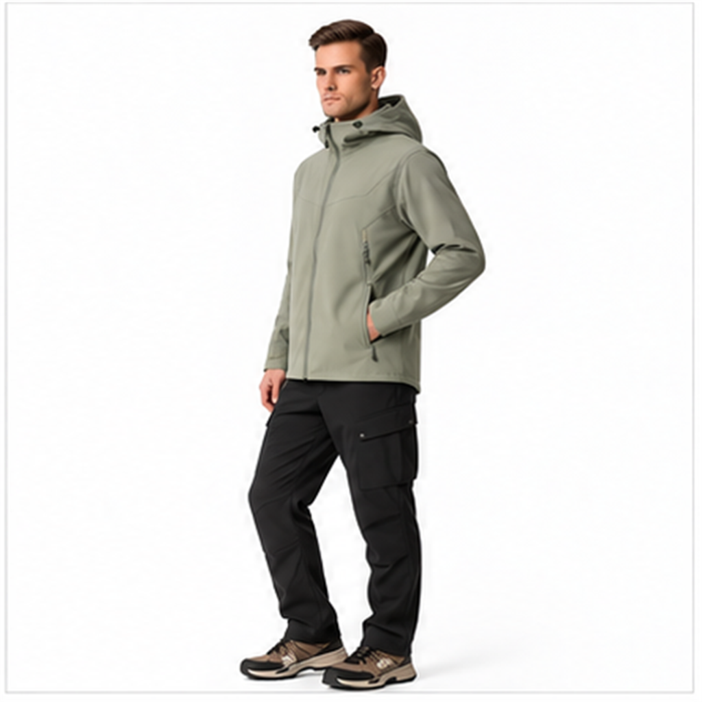 N-Series Gamma Hoody Men's Softshell Jacket - detail 04 scene5 side