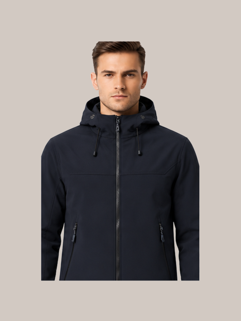 Stone M8 Hooded Softshell Outdoor Jacket - detail 05 scene4 back