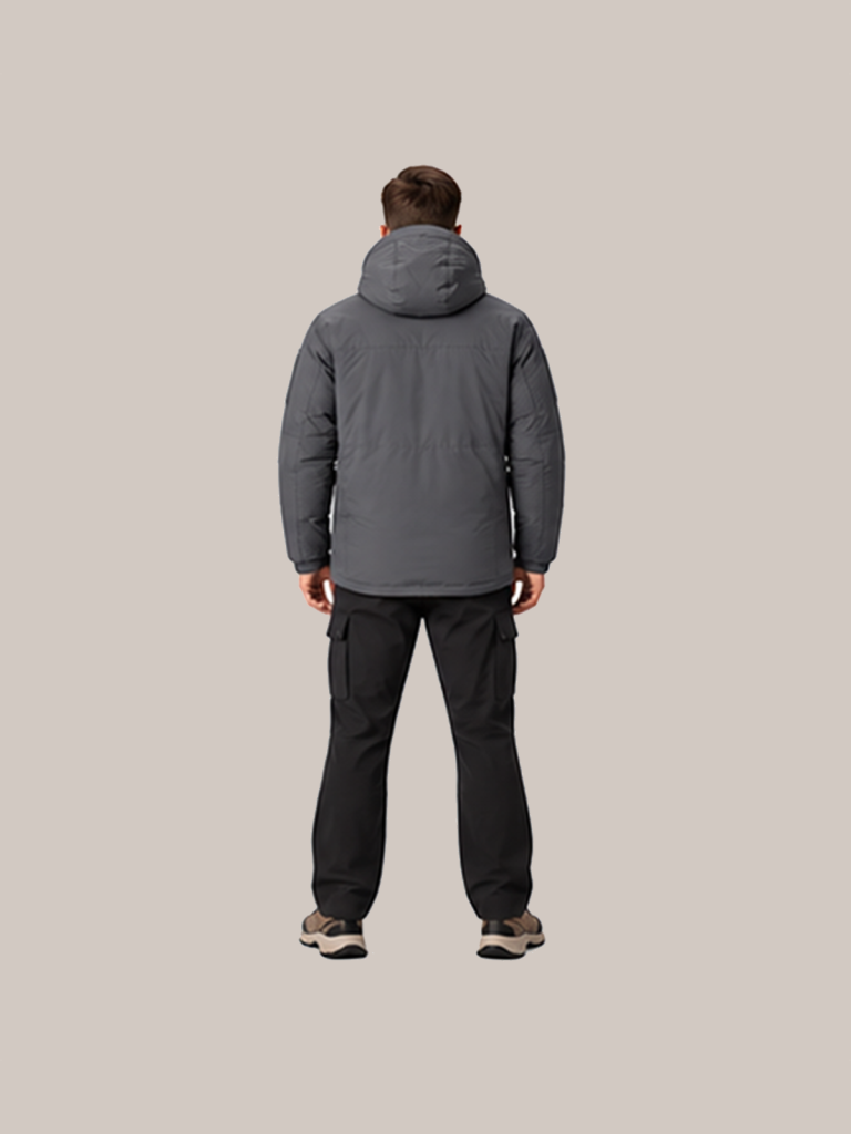 N-Series Hooded Insulated Cotton Jacket - detail 05 scene4 back