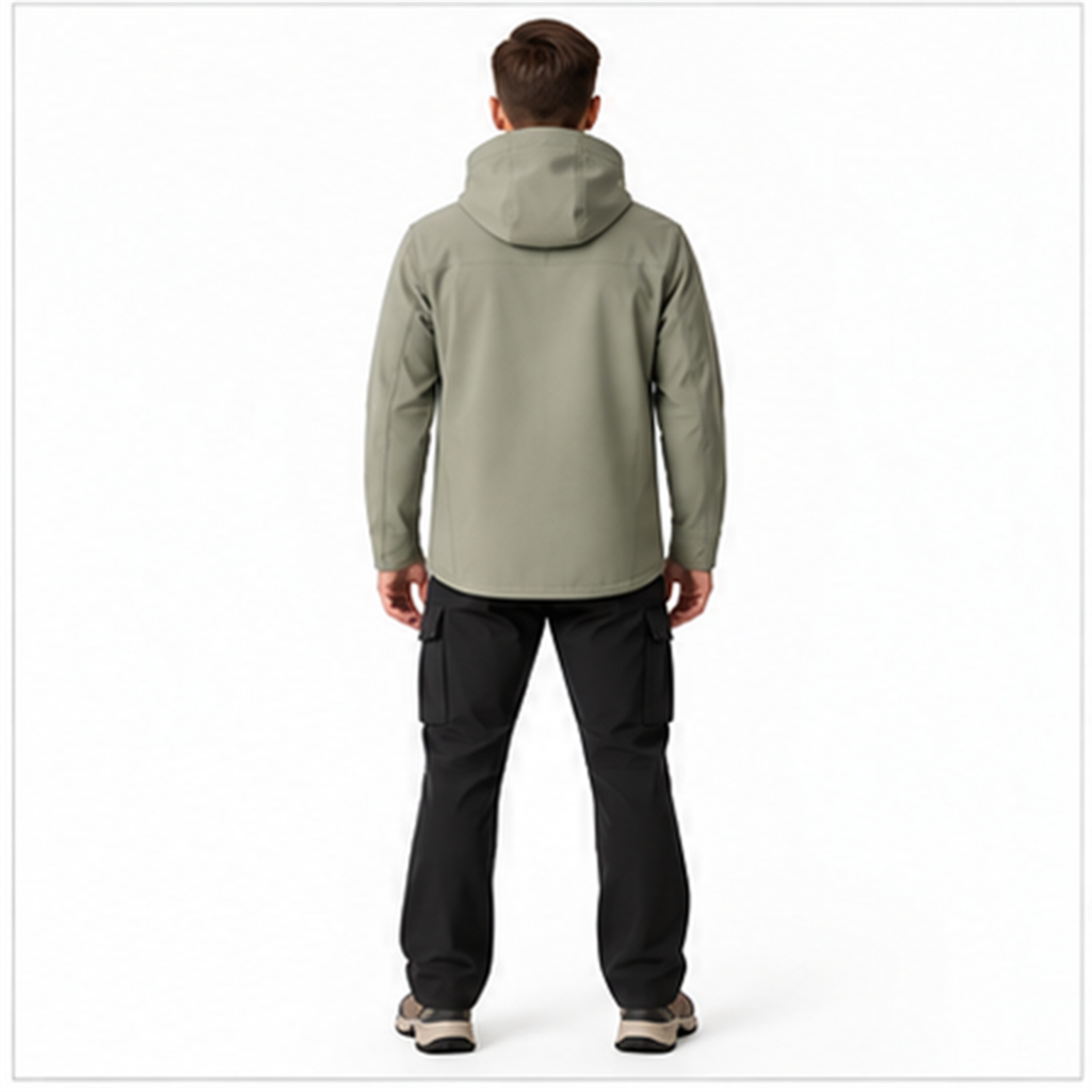 N-Series Gamma Hoody Men's Softshell Jacket - detail 05 scene4 back