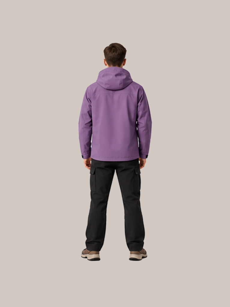 Seam-Sealed Waterproof Outdoor Shell Jacket - detail 05 scene4 back