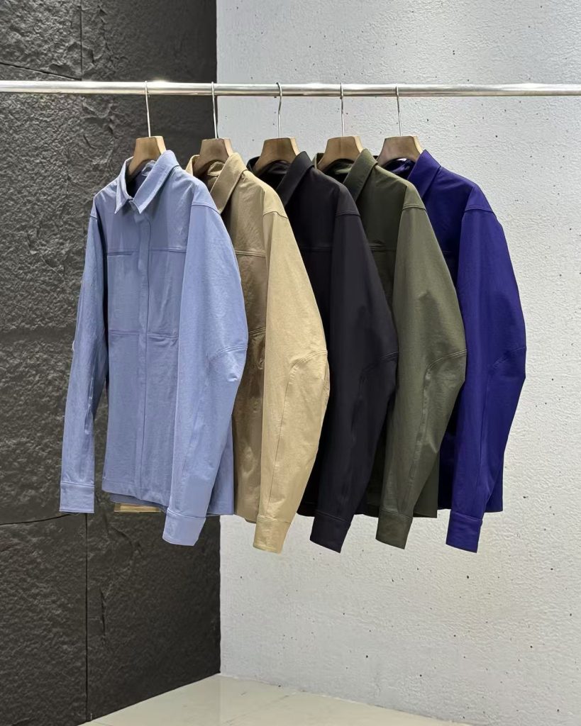 N-Series Men's Collared Business Shirt Jacket - detail 07 scene4 back