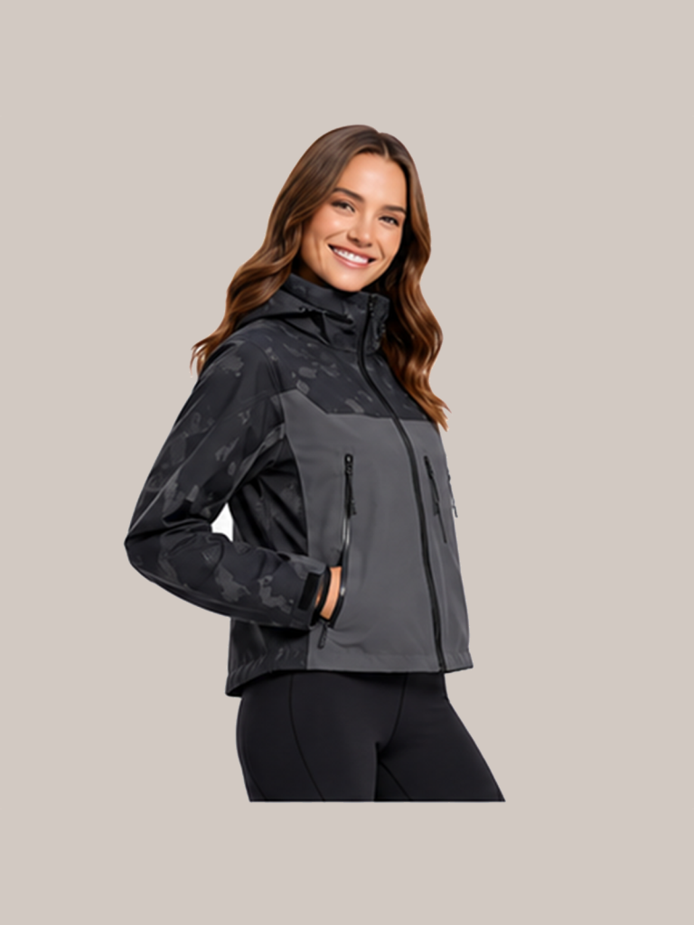 N-Series Women's AR Short Camouflage Shell Jacket - detail 3