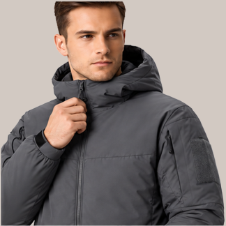 N-Series Hooded Insulated Cotton Jacket - main