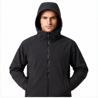 Men's Fleece-Lined Waterproof Softshell Hiking Jacket - main