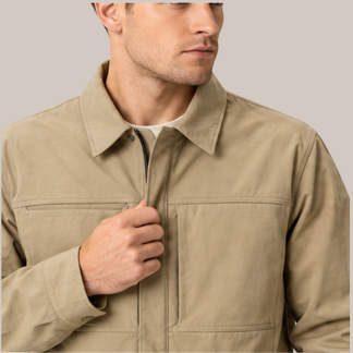 N-Series Men's Collared Business Shirt Jacket - main